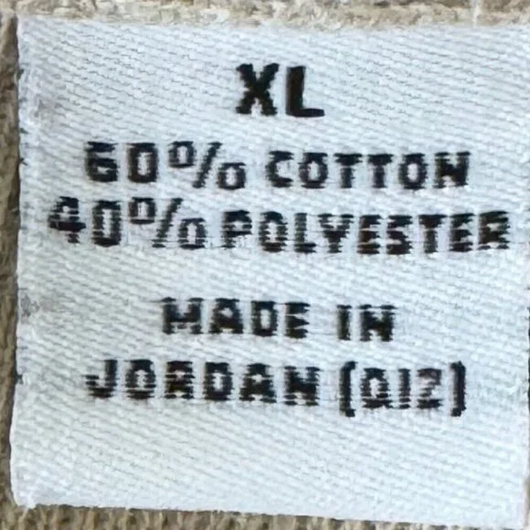 Grand Slam Blue & Beige 1/4 Zip Long Sleeve Athletic Pullover Top Men’s Size XL* - Picture 6 of 7